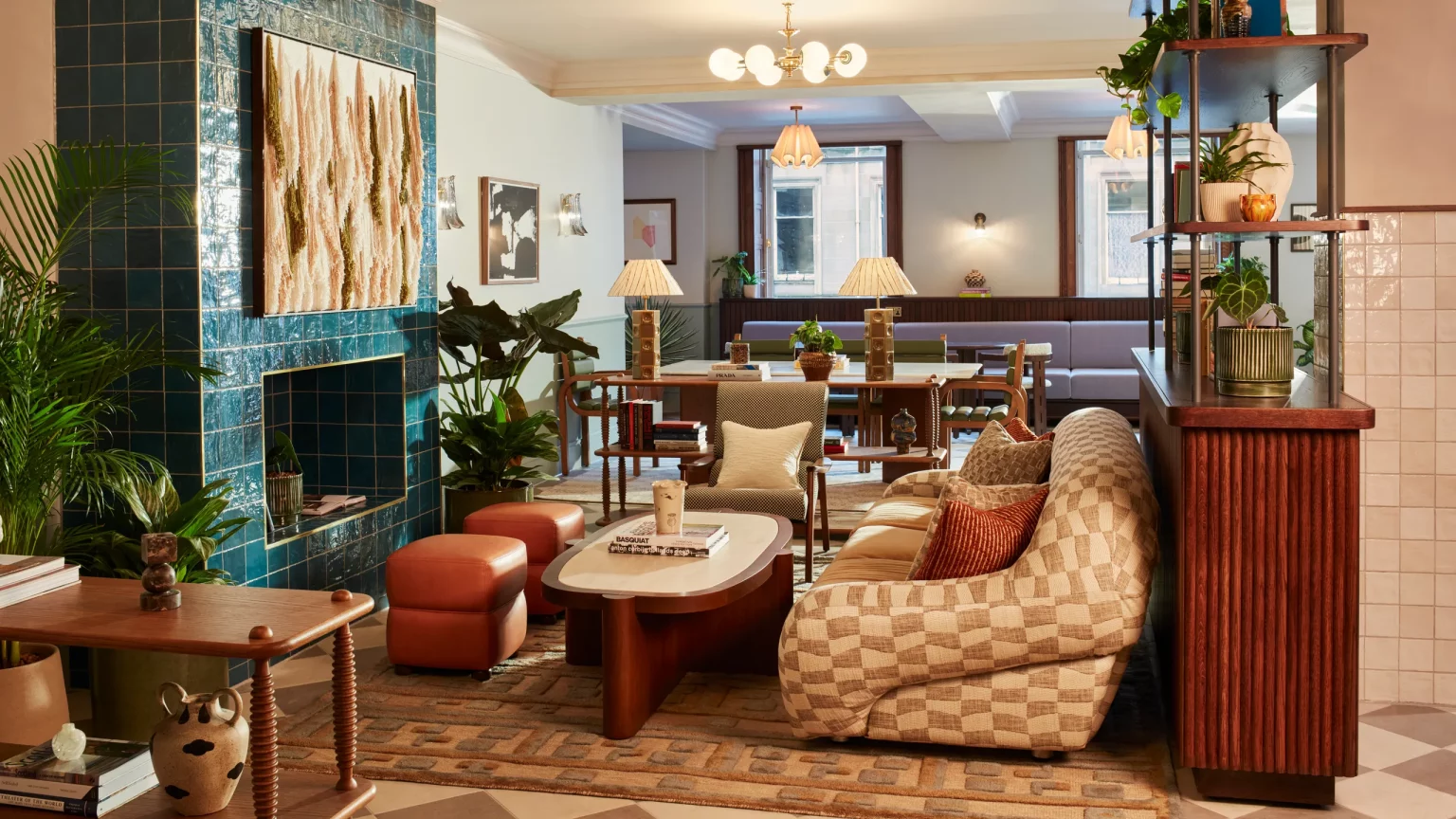 The lounge at The Hoxton Edinburgh